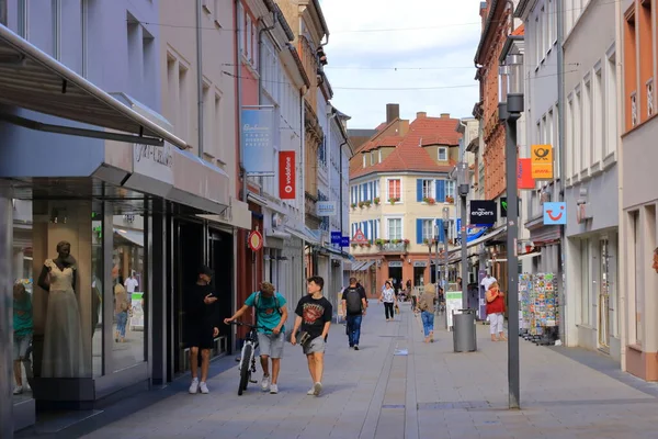 Julho 2020 Landau Der Pfalz Alemanha Vista Cidade Landau Palatinado — Fotografia de Stock