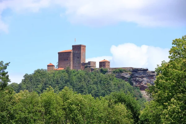Castelo Trifels Floresta Palatinada Alemanha — Fotografia de Stock