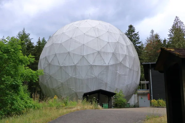 Ehemalige Nato F20 Satelliten Bodenstation Satcom Pleisweiler Oberhofen Bei Bad — Stockfoto