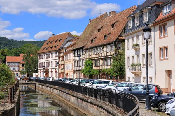 Luglio 2020 Wissembourg Weissenburg Francia Vedute Nel Villaggio Wissembourg Francia — Foto Stock