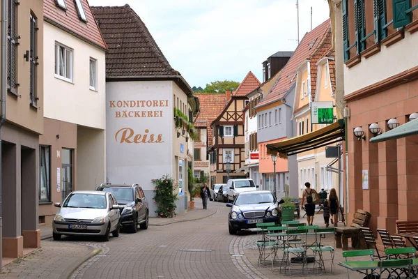 Julio 2020 Bad Bergzabern Alemania Vista Ciudad Bad Bergzabern Palatinado —  Fotos de Stock