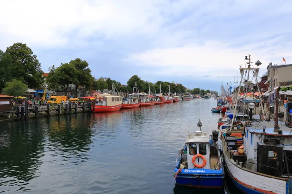 2018 Rostock Warnemuende Mecklenburg Vorpommern Germany View City Harbor Rostock — 스톡 사진