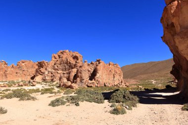 Güney Bolivya 'da İtalya' nın Perdida kaya oluşumu (Valle de Rocas, Ciudad Italia)