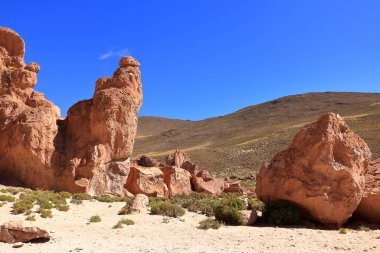 Güney Bolivya 'da İtalya' nın Perdida kaya oluşumu (Valle de Rocas, Ciudad Italia)