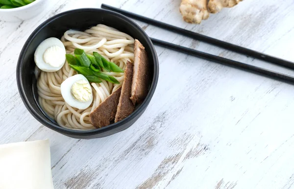 Japanese ramen noodle, pork bone broth noodles — Stock Image Japanese ramen noodle, pork bone broth noodles Stock Picture