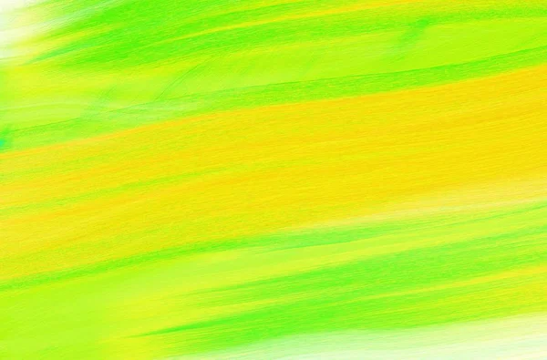 抽象的な創造的な黄色の緑のペイント背景イラスト — ストック写真
