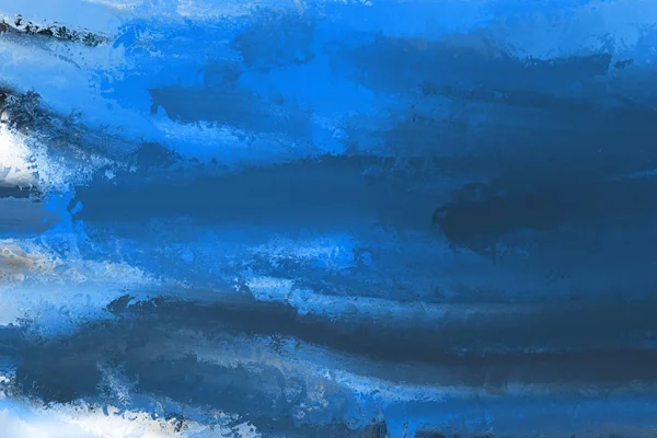 Δημιουργική ζωγραφική για αφηρημένο φόντο, σκούρο μπλε βρώμικο πρότυπο — Φωτογραφία Αρχείου