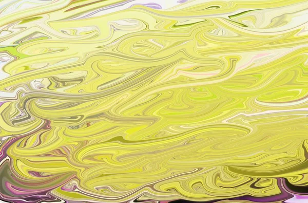 Abstrato criativo dourado pintado fundo, líquido amarelo — Fotografia de Stock