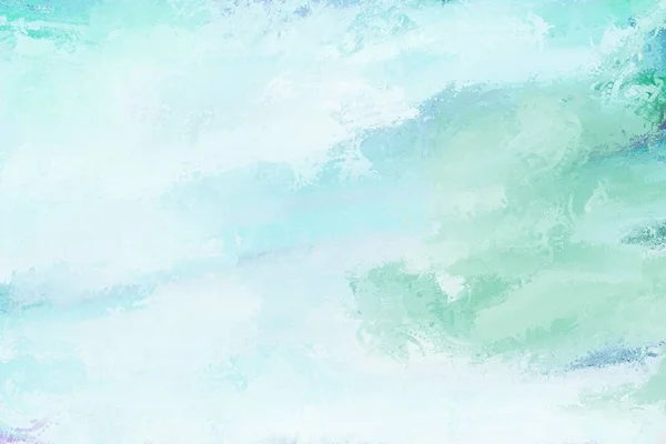 Холодная стильная живопись, мягкий синий морской цвет фона — стоковое фото