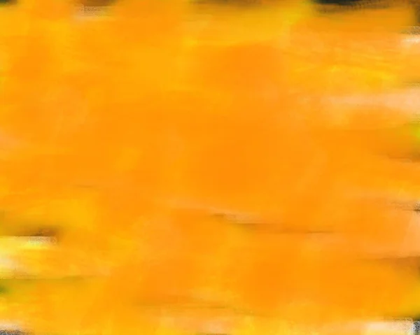 Warna oranye dilapisi goresan, latar belakang terang, cat air — Stok Foto