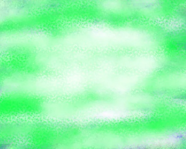 Absztrakt fehér felhő a zöld festészet textúra. — Stock Fotó