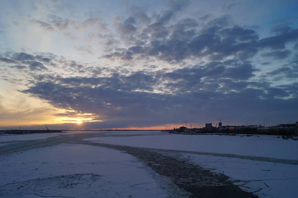 Winter Arkhangelsk — Stock Image Winter Arkhangelsk Royalty Free Stock Photos