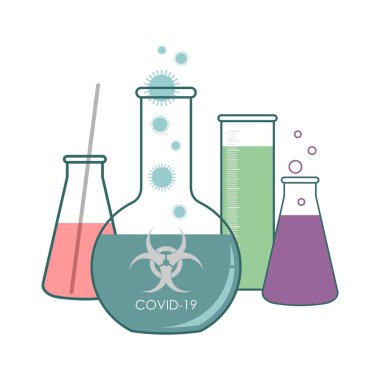 VECTOR FLASK 'ta BİR CORONAVIRUS ÇALIŞMA