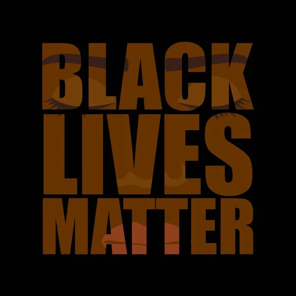 Іншіпиційного Блоку Lives Matter — стоковий вектор