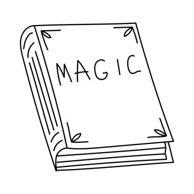 VECTOR 'daki Beyazların Arazisi Üzerine Sihirli Heceleme Kitabı