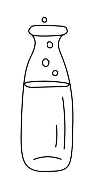 VECTOR 'daki beyazların bahçesinde sihirli iksir konservesi