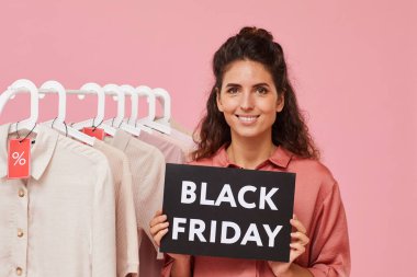 Black Friday in the shop clipart