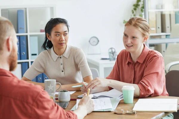 Geschäftskollegen haben sich getroffen — Stockfoto