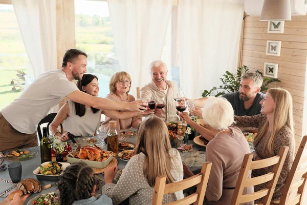 Family holiday at home — Stock Photo, Image