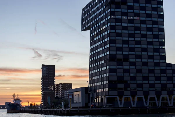 Rotterdam Nizozemsko Září 2017 Budování Nizozemské Námořní Univerzity Specializující Námořní — Stock fotografie