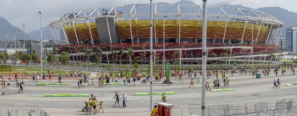 Rio Janeiro Brasilien Augusti 2016 Utsikt Över Olympic Park Olympiska — Stockfoto