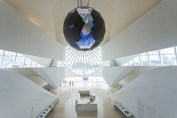 Río Janeiro Brasil Diciembre 2015 Hall Entrada Interior Del Museo —  Fotos de Stock