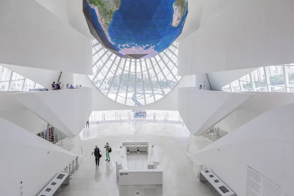 Río Janeiro Brasil Diciembre 2015 Sala Central Interior Del Museu —  Fotos de Stock