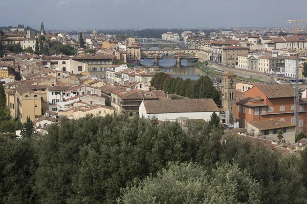 Pohled Cityscape na Florencii — Stock fotografie