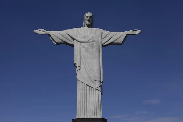 Rio Janeiro Brazilië December 2010 Standbeeld Van Christus Verlosser Rio — Stockfoto