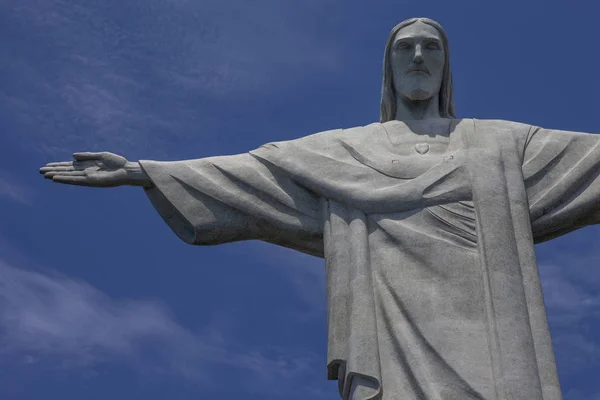 Rio Janeiro Brazilië December 2010 Rechter Arm Bovenlichaam Van Christus — Stockfoto