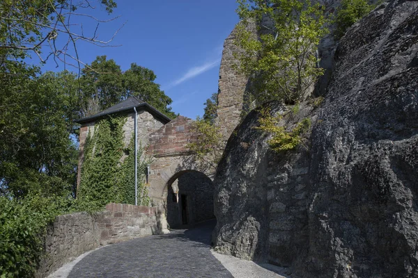 Waldeck Deutschland September 2019 Burg Und Festung Waldeck Mit Blick — Stockfoto