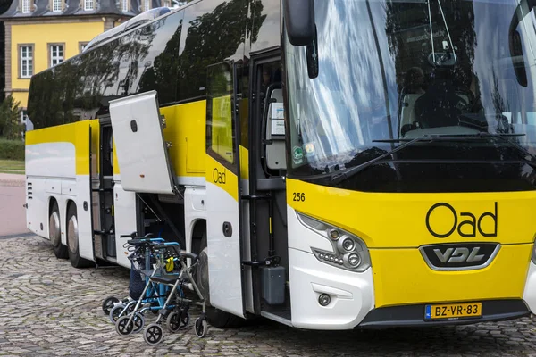 Bad Arolsen Alemania Septiembre 2019 Autobús Turístico Holandés Agencia Viajes — Foto de Stock