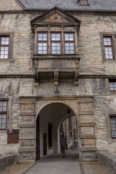 Wewelsburg Alemania Septiembre 2019 Detalle Arquitectónico Del Portal Principal Acceso — Foto de Stock