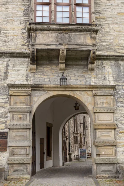 Wewelsburg Německo Září 2019 Architektonický Detail Hlavního Přístupového Portálu Nádvoří — Stock fotografie