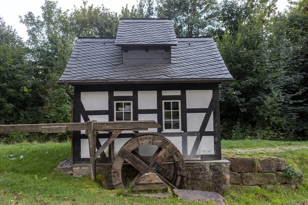 Old Vakwerk Architeture Pumping Station Grafschaft Germany — стокове фото