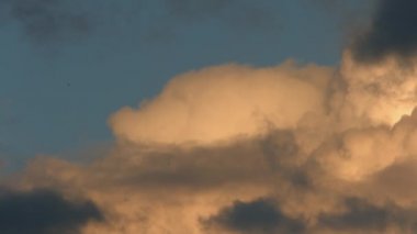 Marakeş mavi gökyüzü, Fas.