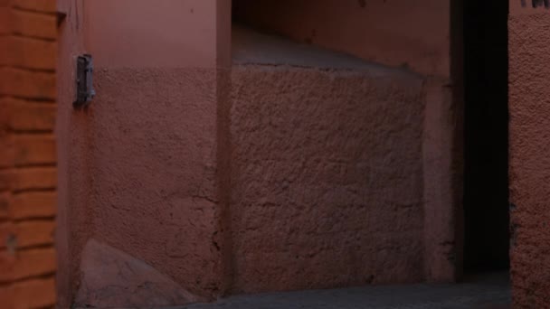 Tom Gränd Staden Marrakech Marocko — Stockvideo