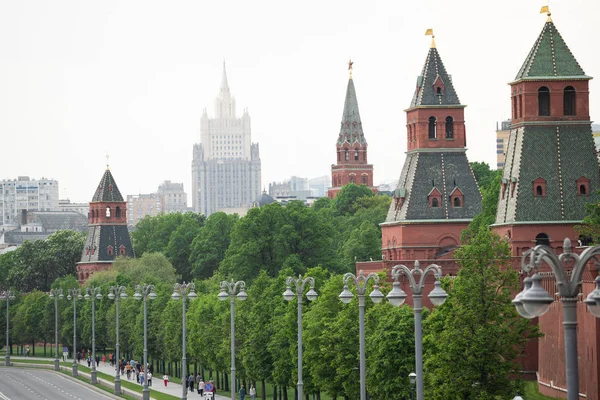 Residencia Del Kremlin Moscú Putin Plaza Roja — Foto de Stock