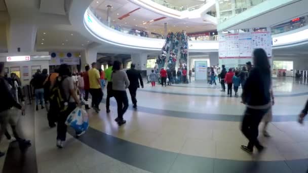 Mexico City Mexico June 2019 People Walking Buenavista Station Station — Stock Video