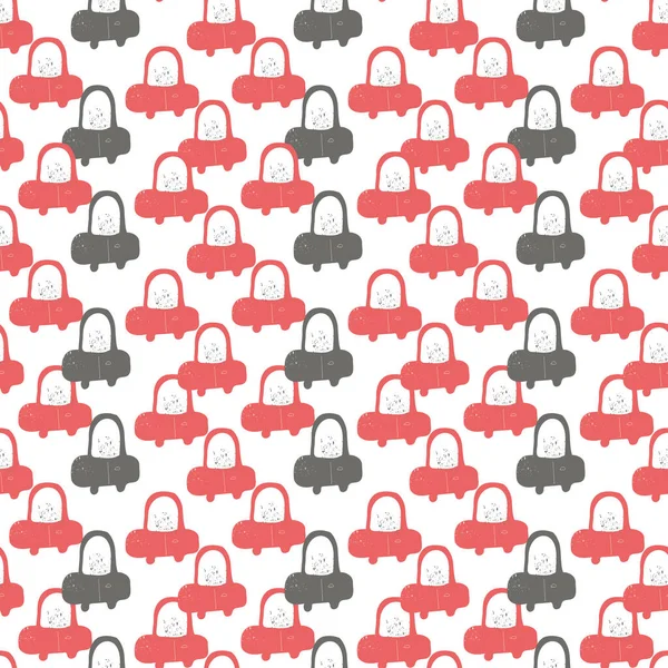 Arabalar. Güzel, pürüzsüz bir desen. Çocuklar için bebeğim.