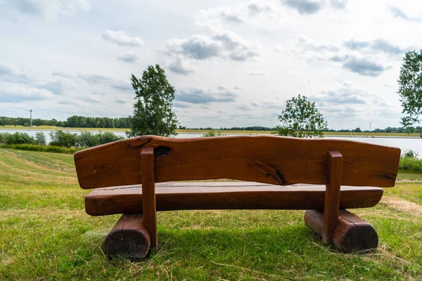 Maravillosa Vista Con Este Banco Naturaleza Abierta — Foto de Stock