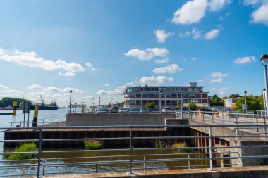 Bremen-Vegesack, Bremen, Almanya - 17 Temmuz 2019