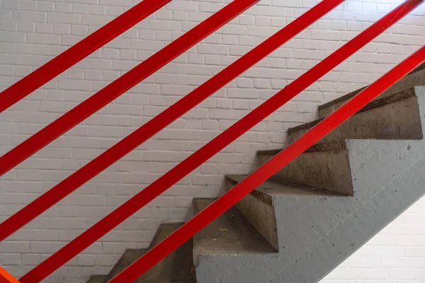 Footage of a stairwell in a parking garage — Stock Photo, Image