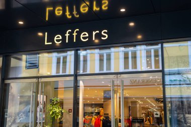 Oldenburg, Lower Saxony, Almanya - 9 Ekim 2019: Leffers clo