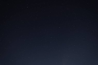 Kuzey Almanya 'da gece gökyüzünün kayıtları