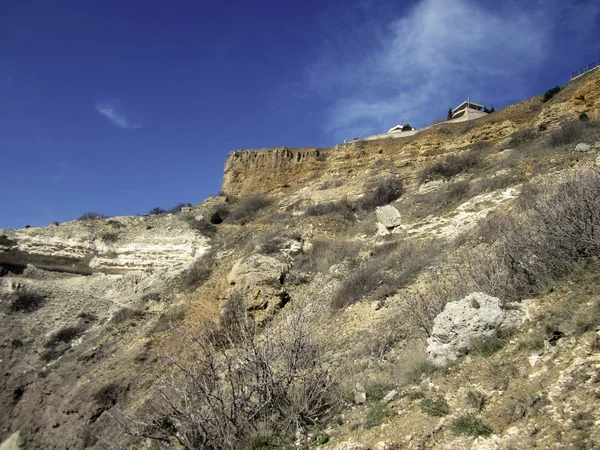 Roca Orilla Del Mar Crimea — Foto de Stock