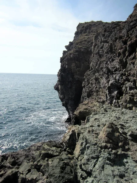 Felsen Schwarzen Meer — Stockfoto