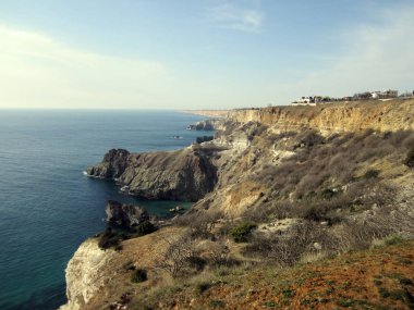 Karadeniz'de Kırım deniz kıyısı