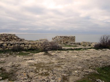 Khersones ve deniz antik kalıntıları