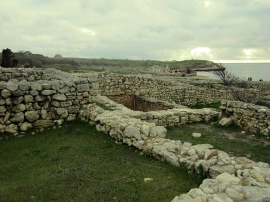 Khersones yaşlı duvarlar